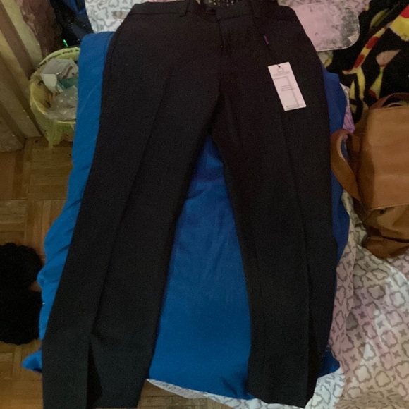 Collection by Michael strahan boys khakis size 6/23 black - Picture 1 of 5